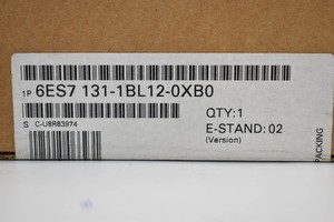 DP ET200L ดิจิตอล 6ES7131-1BL12-0XB0 E02 ระบบอัตโนมัติอุตสาหกรรม PLC - Product Image 1