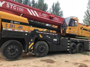 High Quality Well Maintained Sany 90ton Mobile Truck <b>Crane</b>, Trusted Industrial Truck <b>Cranes</b> for Sale - Product Image 4