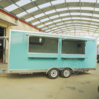 Australie Normes Mobile Cuisine Remorque de Nourriture Hotdog Chariot Approuvé Fast Food Concession Ice Trailer Cuisine Nouveau Food Truck Bus