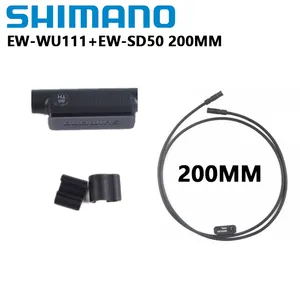 SHIMANO EW-WU111 Di2 אלחוטי נתונים משדר יחידה EW-SD50 E-צינור 200mm 250mm חוט 1pcs