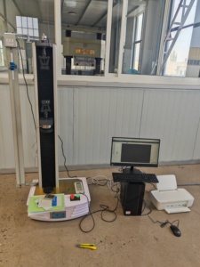 מכונת בדיקת חוזק מתיחה אוניברסלית בעלת עמודה אחת מסוג WDS-5 5KN עם צג דיגיטלי לבדיקת טקסטיל וקפיצים - Product Image 5