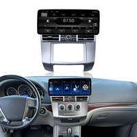 Kit complet d'écran Aijia pour HYUNDAI VERACRUZ 2010 LHD/RHD, autoradio Android avec grand écran gris fer et faisceau de câblage