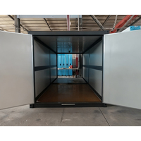 Maison de conteneur maritime préfabriquée moderne de 20 pieds, résistante aux ouragans, bureau portable, pliable, mobile, Casa, bâtiment de bureau