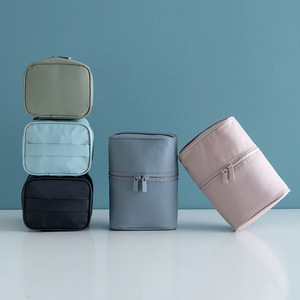 <span class=keywords><strong>Trousse</strong></span> <span class=keywords><strong>de</strong></span> maquillage - Style tendance pour adolescentes - Sac <span class=keywords><strong>de</strong></span> rangement <span class=keywords><strong>de</strong></span> voyage multifonctionnel, simple, compact, grande capacité et grande taille - Product Image 3