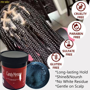 超强极限保持不油腻辫子凝胶调理闪亮发胶Loc扭曲波浪边缘凝胶额外保持 - Product Image 3