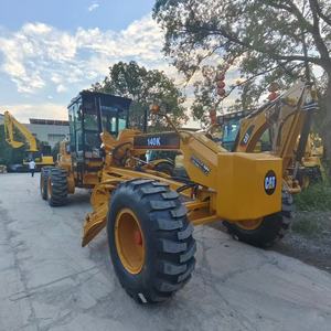 Machine de terrassement d'occasion en bon état, 140K heures, bien entretenue, CAT 140H 140G 140K, niveleuses motorisées, moteur, pompe, boîte de vitesses, origine Japon - Product Image 2