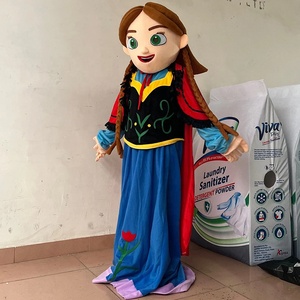Funtoys MOQ 1 pieza Olaf <span class=keywords><strong>Elsa</strong></span> princesa <span class=keywords><strong>Anna</strong></span> mascota disfraz dibujos animados Cosplay Anime Frozen para adultos - Product Image 3