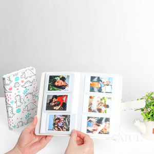 Album <span class=keywords><strong>photo</strong></span> de 96 pochettes en cuir PU Kpop Collect Book Fujiflim Instax Mini Film PVC Cover Fabricant de bricolage personnalisé - Product Image 6