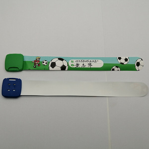 Bracelet d'identification personnalisable et étanche pour enfants, réglable, avec logo sur mesure, pour voyages, fêtes, anti-perte - Product Image 6