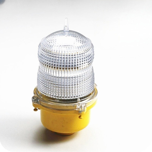 Đôi năng lượng mặt trời đèn hiệu viễn thông đường băng cuối định danh đèn viễn thông cảnh báo ánh sáng bán buôn tín hiệu tháp với buzzer - Product Image 5