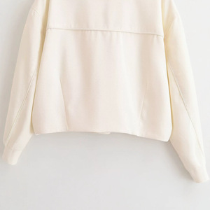 Chaqueta Corta Estilo Chino 2026 Personalizada, Chaqueta Corta con Cuello Mandarín y Botones de Rana para <span class=keywords><strong>Mujer</strong></span>, OEM/ODM por Fábrica China - Product Image 4