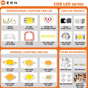 Puces de croissance LED COB polyvalentes à spectre complet (blanc chaud/<span class=keywords><strong>Nat</strong></span>/froid + RGBWY) Options d'alimentation 50W, 100W, 200W, 300W, 500W, 1000W - Product Image 5