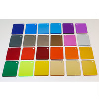 Plaques acryliques miroir dorées/argentées Alands 4x8 pieds, haute qualité, résistantes aux UV, tailles personnalisées à prix compétitifs