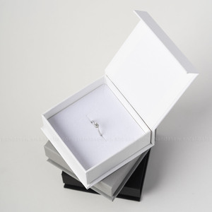 PandaSew Custom Logo Luxury Magnetic Closing <strong>Gift</strong> Cosmetics <strong>Earrings</strong> Necklace Rings Packaging Jewelry <strong>Box</strong> - Product Image 3