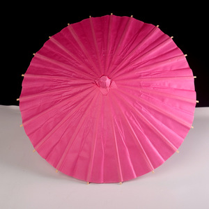 Parapluie en papier blanc chinois vierge pour décoration de mariage artisanale, peinture DIY pour enfants, mini parapluie en papier huilé, parasol - Product Image 5