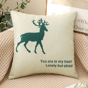 Vỏ gối trang trí nhà cửa, vỏ gối ôm, vỏ gối cotton <span class=keywords><strong>linen</strong></span> trơn để in thăng hoa - Product Image 6