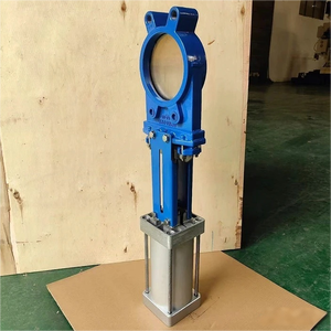 Válvula de cuchilla neumática de hierro dúctil estándar ANSI 125LB/150LB - Product Image 6