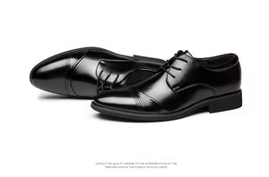 Zapatos Oxford de Cuero Genuino para Hombre de Alta Calidad 2025, Originales, Impermeables, Transpirables, Ligeros, Casuales, para Bodas y Fiestas - Product Image 2