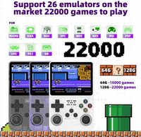 Console de Jeu Portable Rétro 2026 Arkos 2.0 R36S 3,5 Pouces, Système Linux Open Source, Lecteur de Jeux Vidéo de Poche 64 Go FC