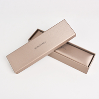 Emballage de bijoux de luxe haut de gamme personnalisé, boîte cadeau pour collier, emballage pour bijoux
