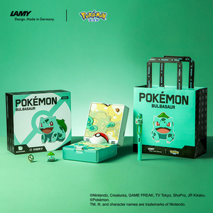 Auténtica Pluma Estilográfica <span class=keywords><strong>LAMY</strong></span> Safari Pokémon en Caja de Regalo, Charmander, Bulbasaur, Squirtle, Pluma de Escritura para Estudiantes, Regalo Coleccionable - Product Image 4