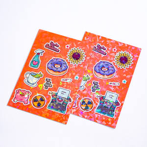 Ningbo Skyline Printing Conception personnalisée Écologique A4 A5 A6 Adhésif Vinyle Planificateur Autocollant Feuille Impression - Product Image 5