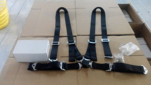 佳贝尔3英寸4点快速释放定制彩色赛车线束安全带汽车安全带 - Product Image 5