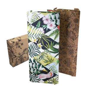 맞춤 로고 인쇄 골판지 평판 소형 소포 배송 포장 저렴한 얇은 레터 박스 포장재 - Product Image 4