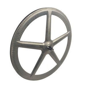 Jante de bicyclette à 5 rayons de 21mm de largeur, jantes de vélo de route et de piste, à 5 rayons, en carbone 700c, 12K - Product Image 5