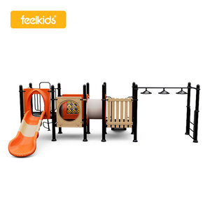 Feelkids ALT-24006CC à <span class=keywords><strong>bascule</strong></span> en métal extérieur personnalisé matériau de planche PE Durable pour <span class=keywords><strong>jeu</strong></span> d'escalade pour parcs et centres commerciaux - Product Image 1