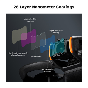 ฟิลเตอร์ K&F Concept UV PL ND8 ND16 ND32 ND64 ฟิลเตอร์ลดแสงแบบ Neutral Density สำหรับเลนส์โดรน อุปกรณ์เสริมสำหรับ DJI Avata <span class=keywords><strong>2</strong></span>, ชุดฟิลเตอร์ UV PL ND สำหรับโดรน - Product Image 6