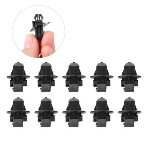 Toyota Lower Side Molding <b>Clips</b> Plastic 10 Count Pack For Land Cruiser Prado J120 Lexus Wheel Arch <b>Trims</b> Replacement Repair - Product Image 4