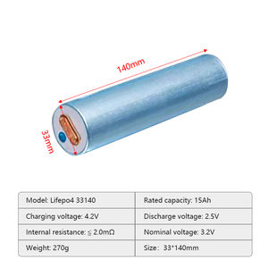32700 3.2V 6000mAh LifePO4 baterai silinder 32700 18650 26650 32650 baterai penyimpanan energi daya baterai Lithium Ion - Product Image 4