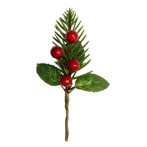 Types de grandes brindilles de Noël réalistes avec LED individuelles, en or et en forme de <span class=keywords><strong>sapin</strong></span>, pour remplacement de conifères artificiels, avec mémoire de forme - Product Image 5