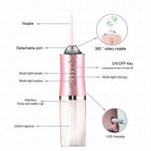 Irrigador oral portátil eléctrico, hilo dental inalámbrico, última novedad - Product Image 2