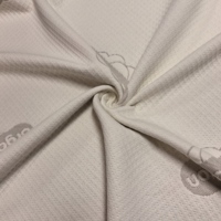 Housse de matelas en tissu jersey extensible jacquard de qualité supérieure, 100% polyester, literie douce, motif floral élégant, poids moyen