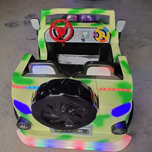 Wobeiqi Offres Spéciales extérieur intérieur amusement parki marche kiddie manèges en fibre de verre voiture de police manèges à vendre - Product Image 5
