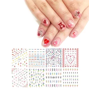 New Function Nail Stickers Custom Make Bling Nail Decals Manufacturer From China