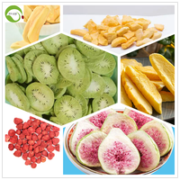 Penjualan laris manis beku kering pisang Kiwi buah ara stroberi campuran buah 1.5kg pak