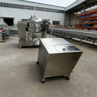 Industriële kleine elektrische vacuüm snoep-jam-fruit vacuümcooker kookketel met roerder