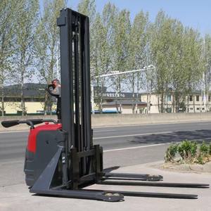 Penumpuk Palet Listrik 2 Ton, Model Berdiri, Pengangkat Otomatis, Baterai Asam Timbal, Ban Poliuretan/Keras, Untuk Penggunaan Dalam & Luar Ruangan - Product Image 4