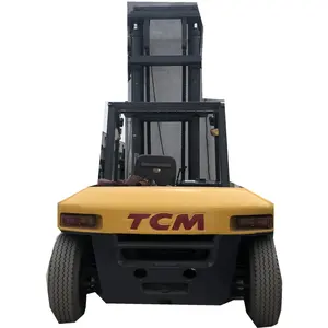 Sử dụng TCM fd100 ngã ba nâng DIESEL trong điều kiện làm việc thích hợp hơn trong Thượng Hải thứ hai tay TCM xe nâng trong Giảm giá Lớn trên bán