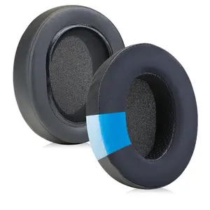 Coussinets GEL pour Brainwavz HM5 Beaucoup d'autres modèles de casque universels Mousse à mémoire de forme Noir Coussinets d'oreille de remplacement Coussins