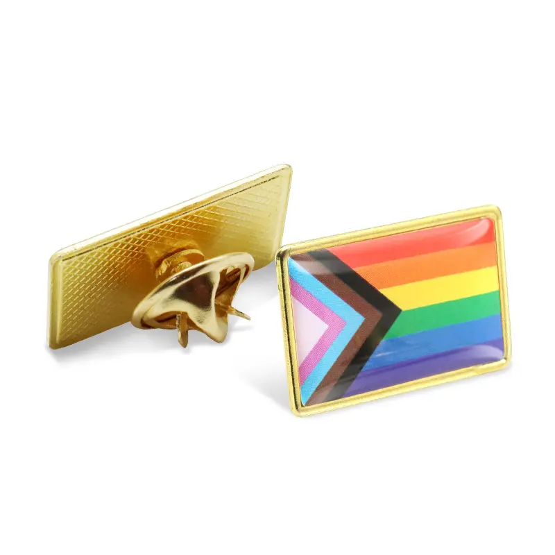 Toptan üretici Metal el sanatları LGBT Gay Pride için rozet pimleri yaka Pin emaye pimleri