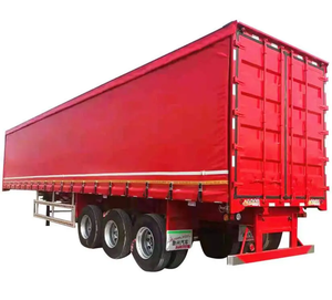 방수 내화 트럭 커버 Pvc 방수포 트럭 측면 커튼 산업 중장비 트럭 방수포 방수포 커버 트레일러 - Product Image 3