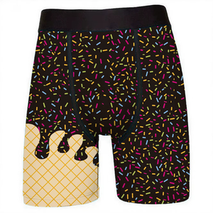 Boxer da <span class=keywords><strong>Uomo</strong></span> Personalizzati con Stampa Gocce di Gelato, Comodi ed Eleganti, Ideali <span class=keywords><strong>per</strong></span> l'Estate, Sexy e Classici - Product Image 5