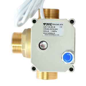 Vanne à boisseau sphérique électrique Tonhe 1 pouce en laiton, type T, automatique avec arrêt en cas de panne de courant pour eau et air - Product Image 4