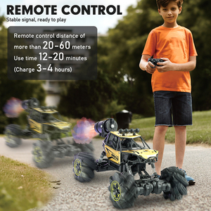 Coche Teledirigido de Acrobacias 1/14, Vehículo Todoterreno con Control Manual, <span class=keywords><strong>Coches</strong></span> <span class=keywords><strong>RC</strong></span> con Efecto de Humo, Juguete <span class=keywords><strong>RC</strong></span> <span class=keywords><strong>Crawler</strong></span> - Product Image 4