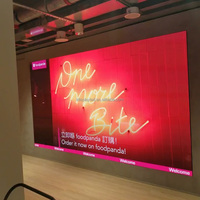 Écran LED mural vidéo couleur HD P2 P3 P4 P5 pour affichage numérique en intérieur, idéal pour la publicité dans les centres commerciaux, les ascenseurs et les hôtels