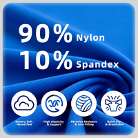 Mono Deportivo de Manga Larga para Mujer Fitvein, Mono Corto sin Costuras con Espalda Abierta, Spandex/Nylon, Elástico en Cuatro Direcciones, Transpirable